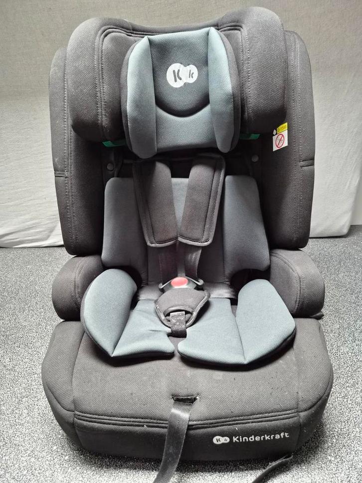 Autostoel Kinderkraft Safetyfix 2 I size zwart, Kinderen en Baby's, Autostoeltjes, Gebruikt, Overige merken, 15 t/m 36 kg, Isofix