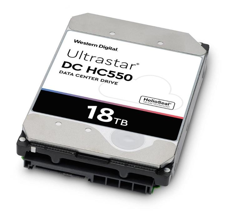 WD DC HC 550 18TB recertified (42 op voorraad), Computers en Software, Harde schijven, Zo goed als nieuw, Desktop, Intern, SATA