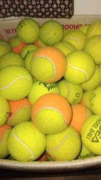 Gebruikte tennisballen en/of padelballen, 100st €24!, Ophalen of Verzenden