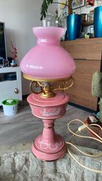 Roze porceleinen tafellamp, Ophalen