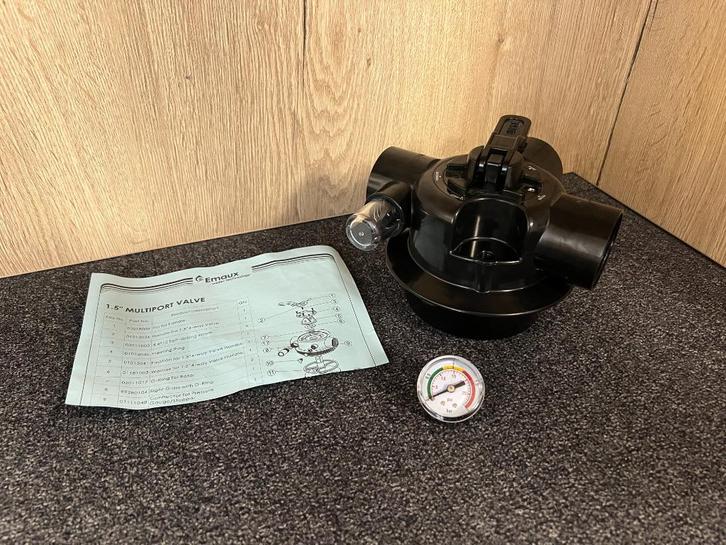 4-weg klep voor Emaux Ultra filterunit, Tuin en Terras, Zwembad-toebehoren, Nieuw, Overige typen, Ophalen of Verzenden