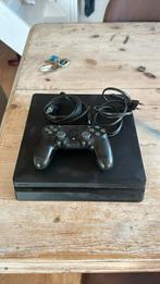 Playstation 4 slim, Ophalen, Zo goed als nieuw, Met 1 controller, Slim