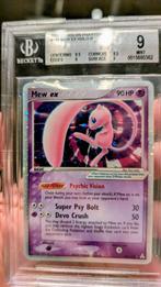 Mew EX Holon Phantoms BGS 9 MINT, Ophalen of Verzenden, Zo goed als nieuw, Losse kaart