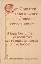 Een Christen zonder gebed is een Christen zonder kracht, Verzenden, 1920 tot 1940, Ongelopen, Overige thema's