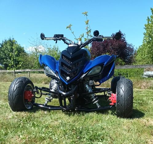 Mooie Yamaha Raptor 700, laag en breed!, Motoren, Quads en Trikes, 12 t/m 35 kW, 1 cilinder, Ophalen