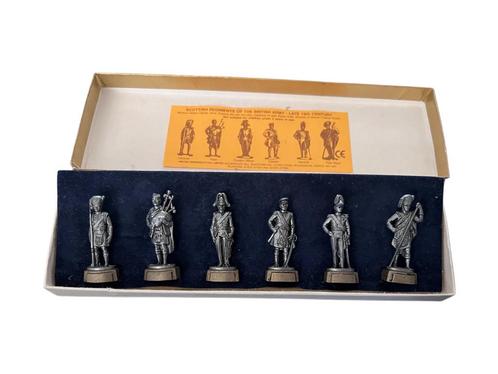 Schotse Regimentsoldaten – Britse Leger, Late 19e Eeuw, Verzamelen, Beelden en Beeldjes, Zo goed als nieuw, Mens, Ophalen of Verzenden