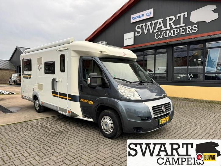 TEC Energy TI 672 Enkele bedden lengte Fiat 130 pk, Caravans en Kamperen, Campers, Bedrijf, tot en met 2, Half-integraal, T.E.C.