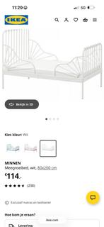 Nieuw Bed met Matras - Gloednieuw!, Ophalen, Eenpersoons, Wit, Nieuw