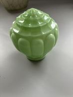 Thabur groene opaalglas lamp art deco, Antiek en Kunst, Ophalen of Verzenden