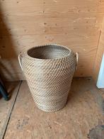Grote Rieten Mand - Opbergmand, Ophalen, Gebruikt, Mand, Rond