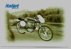 Italjet 50 cc moto ansichtkaart, Ophalen of Verzenden, 1960 tot 1980, Ongelopen, Voertuig