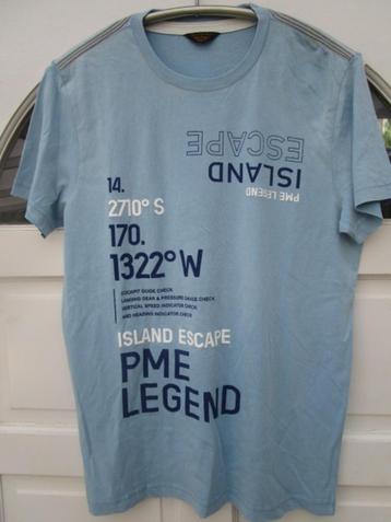 PME Legend shirt met grote print maat M beschikbaar voor biedingen