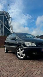 Opel Zafira 2002 Automaat, Cruise Control, Panorama, Airco, Auto's, Opel, 74 €/maand, Zwart, 7 stoelen, Zwart