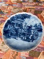 2 Delftsblauwe Borden Handgeschilderd, Ophalen of Verzenden