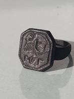 vingerring 4  zegelring, Sieraden, Tassen en Uiterlijk, Ophalen of Verzenden, Overige materialen, Armband