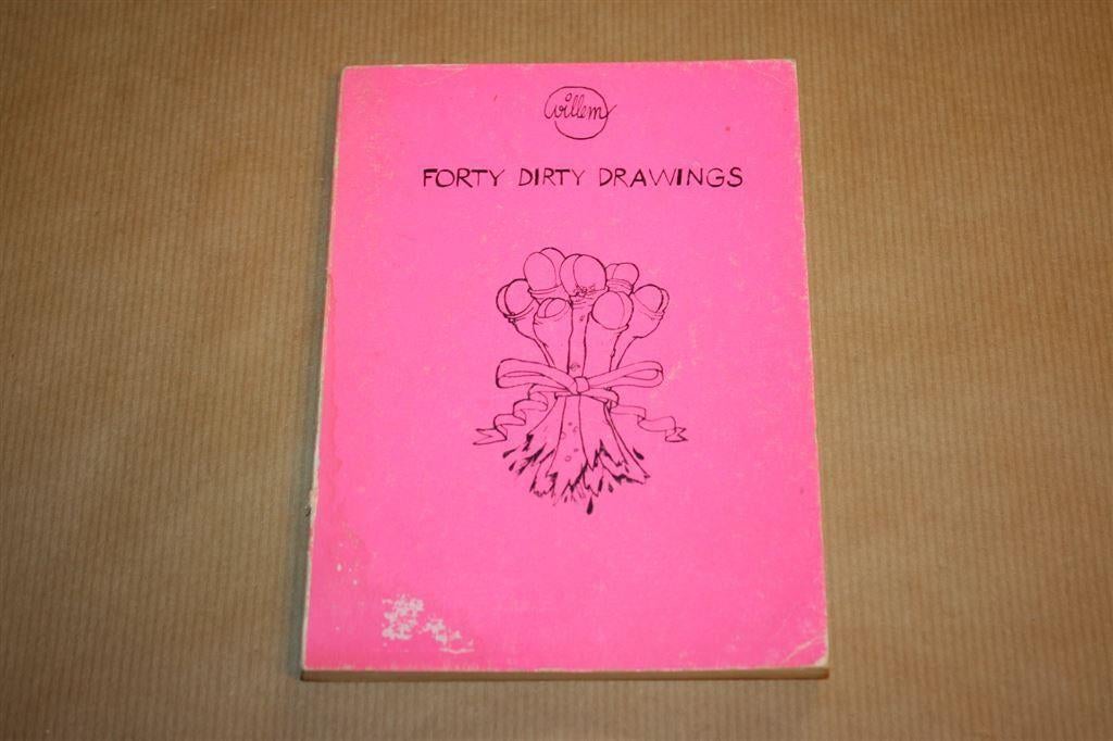 Forty dirty drawings - Bernhard Willem Holtrop - 1970 !!, Boeken, Ophalen of Verzenden, Gelezen