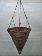 Hangmand riet op punt toelopend, Tuin en Terras, Bloembakken en Plantenbakken, Overige materialen, Rond, Nieuw, 30 tot 60 cm