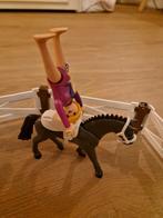 Playmobil Paard met Ruiter en Omheining, Ophalen of Verzenden, Gebruikt, Los playmobil
