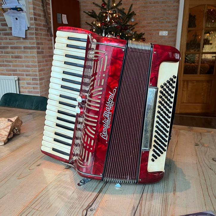 Accordion, Muziek en Instrumenten, Accordeons, Zo goed als nieuw, 120-bas, Overige merken, Ophalen