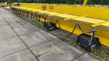 Bovenloopkraan Konecranes 24.300 mm / 2x 3,2 ton / 2009 beschikbaar voor biedingen