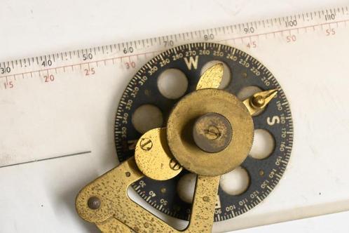 landkaart tekentafel hulp windroos lineaal engeland ?, Verzamelen, Militaria | Algemeen, Landmacht, Overige typen, Nederland, Ophalen of Verzenden
