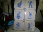 antiek tegeltableau, Antiek en Kunst, Antiek | Wandborden en Tegels, Ophalen of Verzenden