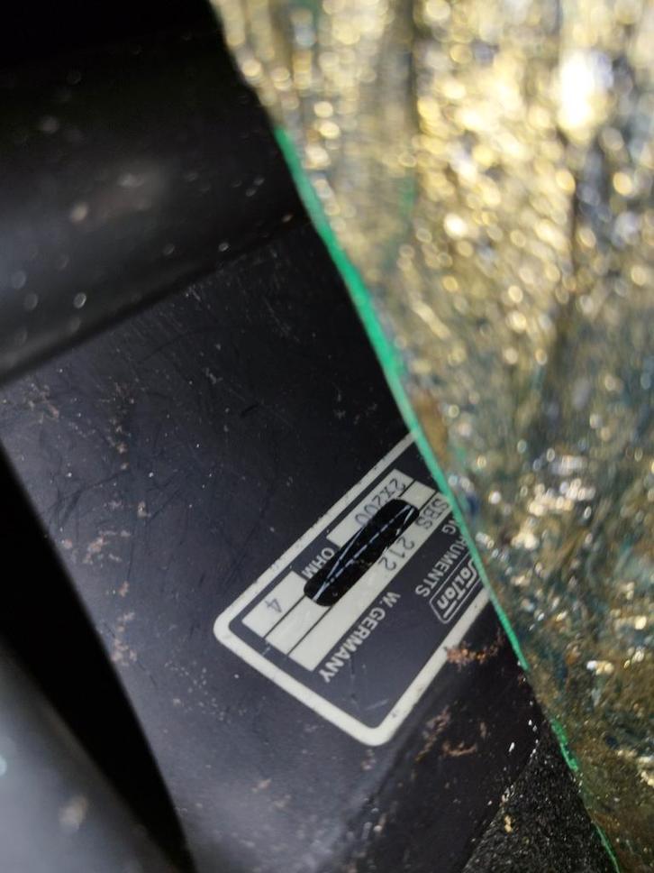 solton sbs 212 2x 200 watt stereo sub subwoofer, Audio, Tv en Foto, Luidsprekers, Gebruikt, Subwoofer, 120 watt of meer, Overige merken