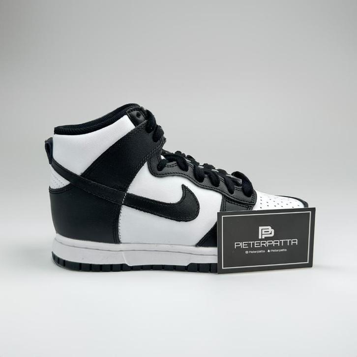 Nike Dunk High Panda Black White 42 EU 9 US, Kleding | Heren, Schoenen, Nieuw, Sneakers of Gympen, Zwart, Ophalen of Verzenden