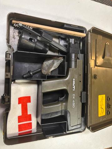 Hilti DX 450 spijkerpistool beschikbaar voor biedingen