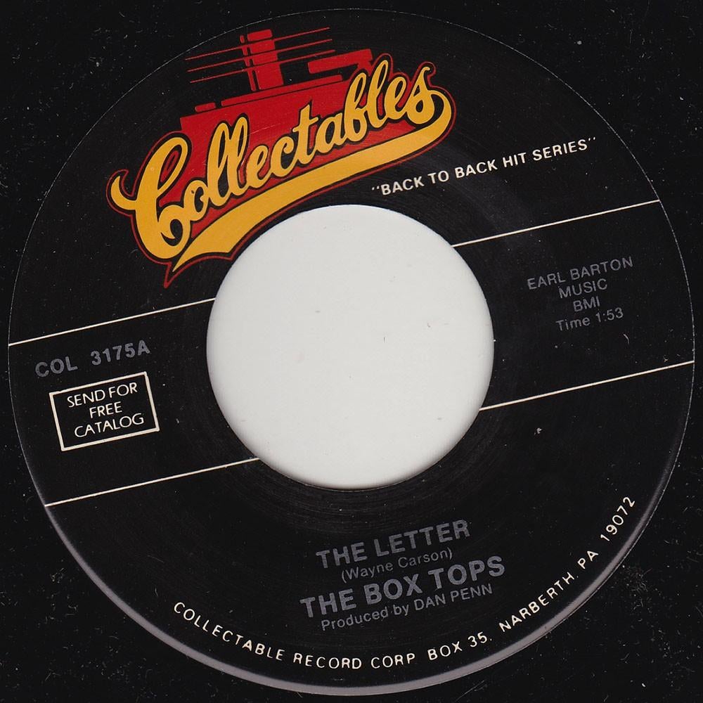 The Boxtops - The Letter 7", Cd's en Dvd's, Vinyl Singles, 7 inch, Single, Ophalen of Verzenden, Pop