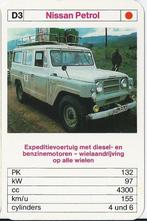 Kw1946 autokaartje d3 expeditievoertuig nissan petrol, Ophalen of Verzenden, Zo goed als nieuw, Auto's