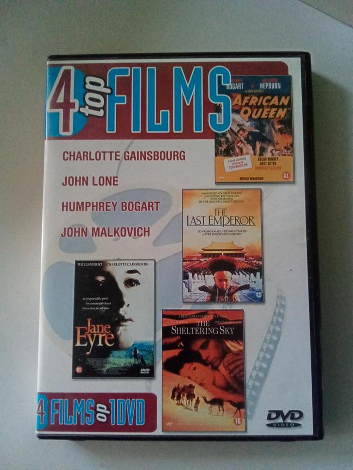 4 Top Films, Cd's en Dvd's, Dvd's | Overige Dvd's, Zo goed als nieuw, Boxset, Alle leeftijden, Ophalen of Verzenden