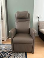 Easysit leren relaxstoel – topkwaliteit, als nieuw!, Ophalen, Zo goed als nieuw, Leer, 50 tot 75 cm