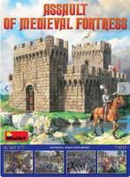 MiniArt 72033Assault of Mediëval Fortress 1/72, Hobby en Vrije tijd, Modelbouw | Figuren en Diorama's, Ophalen of Verzenden, Nieuw