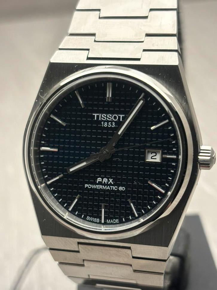 Tissot PRX Powermatic 80 (full set, nieuw), Sieraden, Tassen en Uiterlijk, Horloges | Heren, Nieuw, Overige merken, Staal, Ophalen of Verzenden