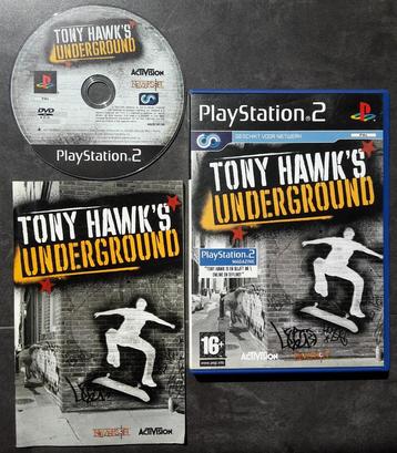 PS2 - Tony Hawk's Underground - PlayStation 2 Skateboarding beschikbaar voor biedingen