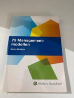 75 Managementmodellen - Marijn Mulders, Ophalen of Verzenden, Zo goed als nieuw, Management
