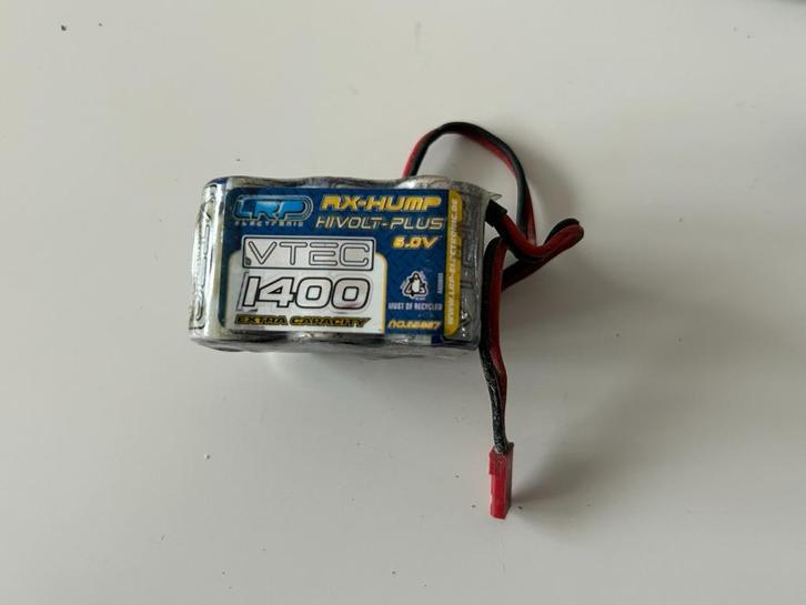 LRP RX-Hump Hivolt-plus 6v 1400mah accu rc, Hobby en Vrije tijd, Modelbouw | Radiografisch | Auto's, Gebruikt, Onderdeel, Overige schalen