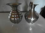 Tinnen vaas + (schenk)kan, Antiek en Kunst, Ophalen of Verzenden