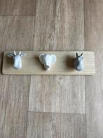 Leuke Kinderkapstok met Dierenkoppen, Huis en Inrichting, Woonaccessoires | Kapstokken, Zo goed als nieuw, Minder dan 100 cm, Hout