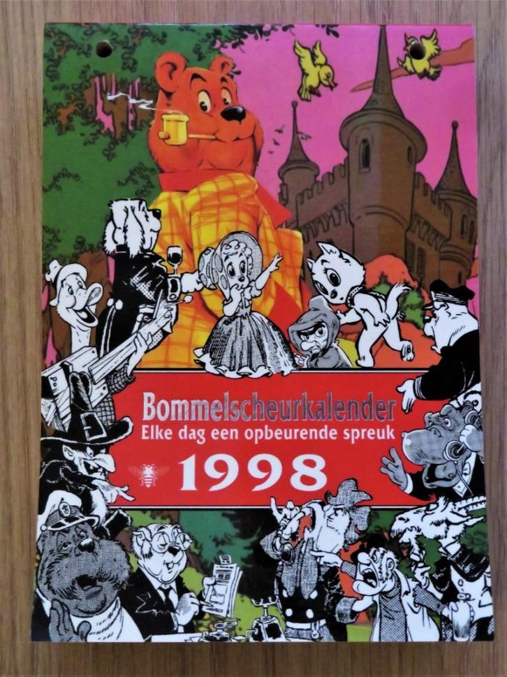 Marten Toonder Bommelscheurkalender 1998 Bommel en Tom Poes, Boeken, Stripboeken, Gelezen, Eén stripboek, Ophalen of Verzenden