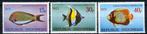 Indonesie 1971 - ZBL 707-709 - Inheemse vissen, Ophalen of Verzenden, Postfris, Zuidoost-Azië