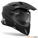 Airoh Commander 2 Endurohelm, Mat Zwart, Motoren, Ophalen of Verzenden, Nieuw met kaartje