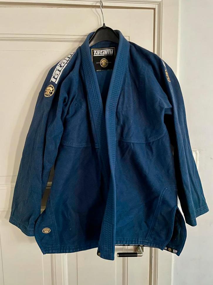 Tatami BJJ Gi Estilo Gold A3L petrol, Sport en Fitness, Vechtsporten en Zelfverdediging, Zo goed als nieuw, Overige, Vechtsportpak