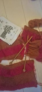 Mohair Trui Project + Wol, Pennen & Patroon, Ophalen of Verzenden