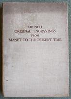 French original engravings from manet to the present time, Antiek en Kunst, Verzenden