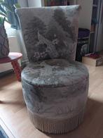 Charmant boudoir stoeltje met opbergruimte, Ophalen, Minder dan 50 cm, Gebruikt, Minder dan 50 cm