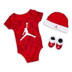 Nike Air Baby Jordan Gift Set - Gym Red/Fire Red - Retro 3 4, Nieuw, Jordan, Ophalen of Verzenden, Jongetje of Meisje