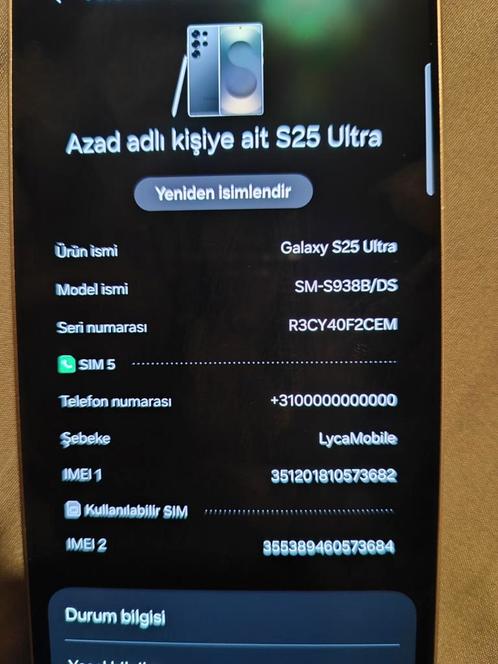 Samsung s25 ultra, Computers en Software, Apple Macbooks, Zo goed als nieuw, Ophalen of Verzenden