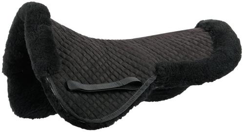 Harry's Horse Riser pad Merino Zadelonderlegger, Zwart, Dieren en Toebehoren, Paarden en Pony's | Dekens en Dekjes, Nieuw, Dekje